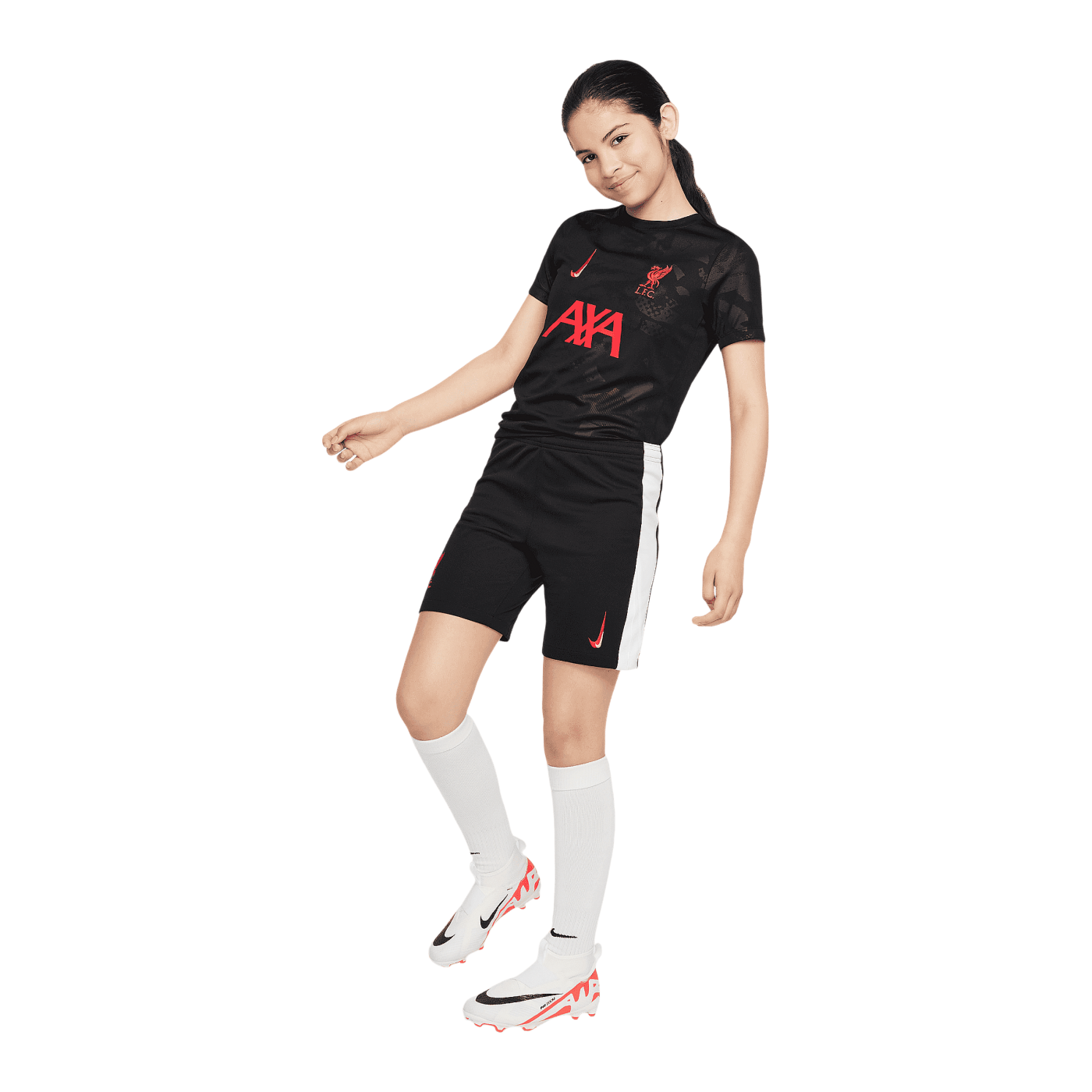 Nike FC Liverpool Short 3rd 2024/2025 Kids Schwarz F010