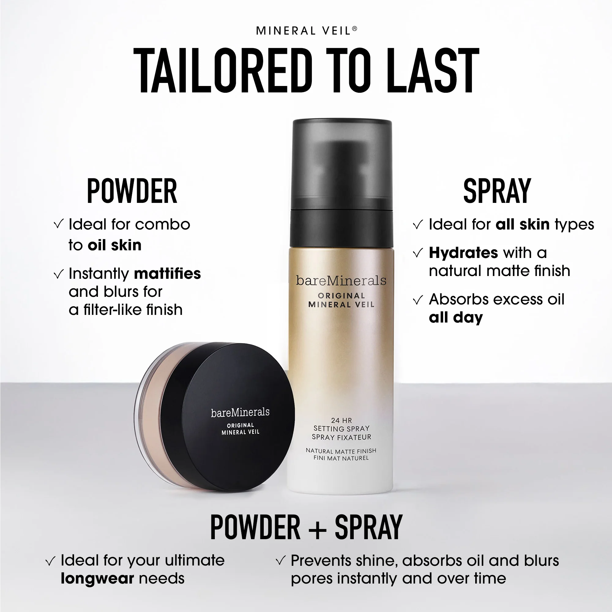 Spray fijador Viso Original Mineral Veil - Fijador facial