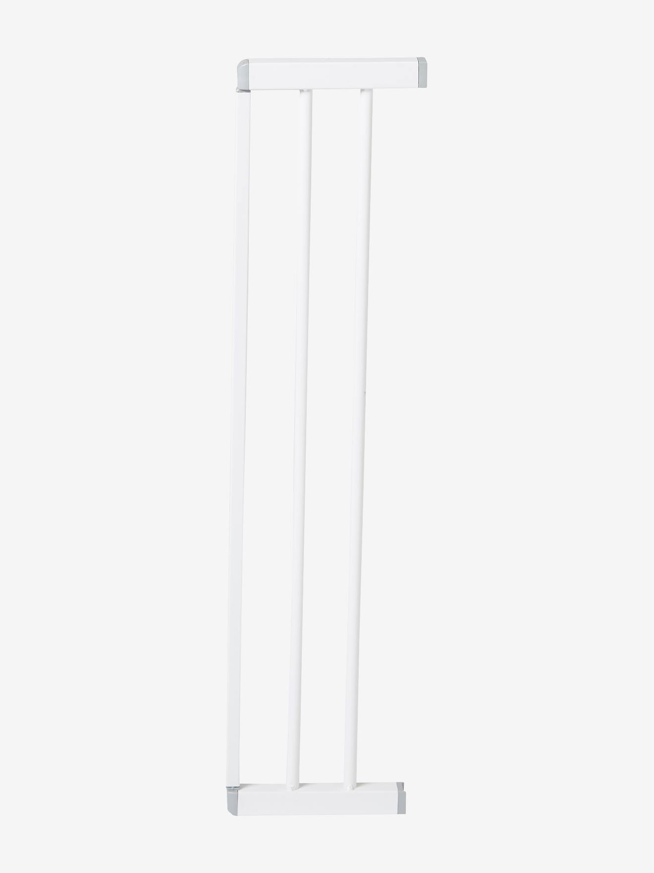 Extension 17 cm pour barrière de sécurité VERTBAUDET en métal blanc