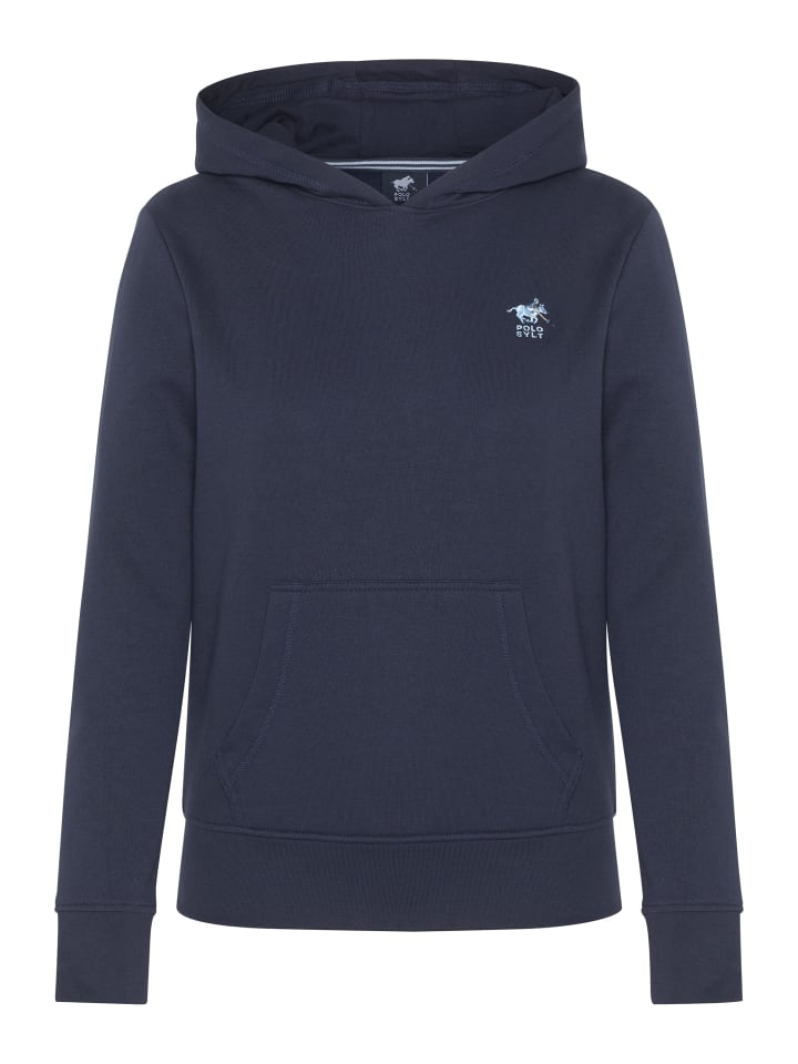 Polo Sylt Kapuzenpullover in Blau günstig kaufen