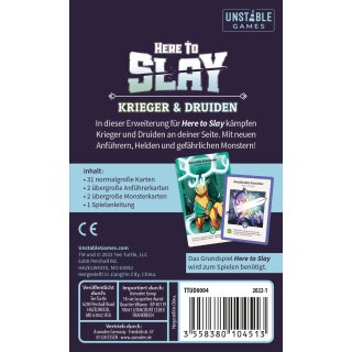 Here to Slay – Krieger & Druiden (DE)