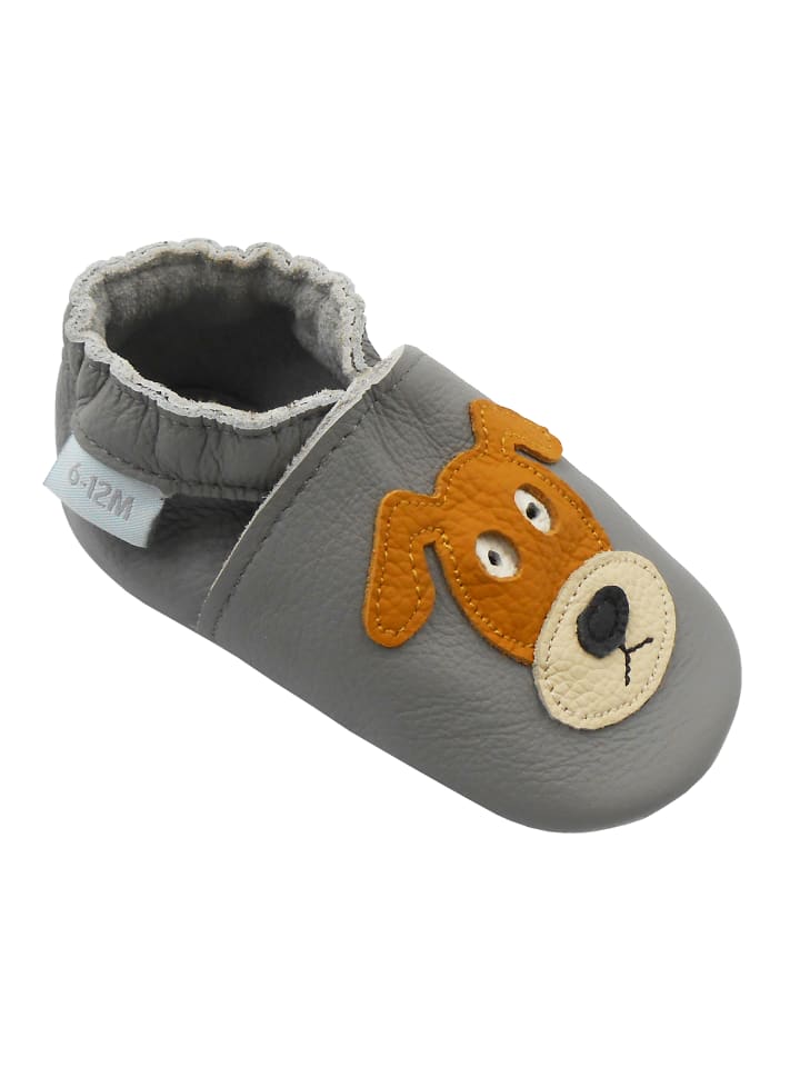 Yalion Baby Leder-Krabbelschuhe 