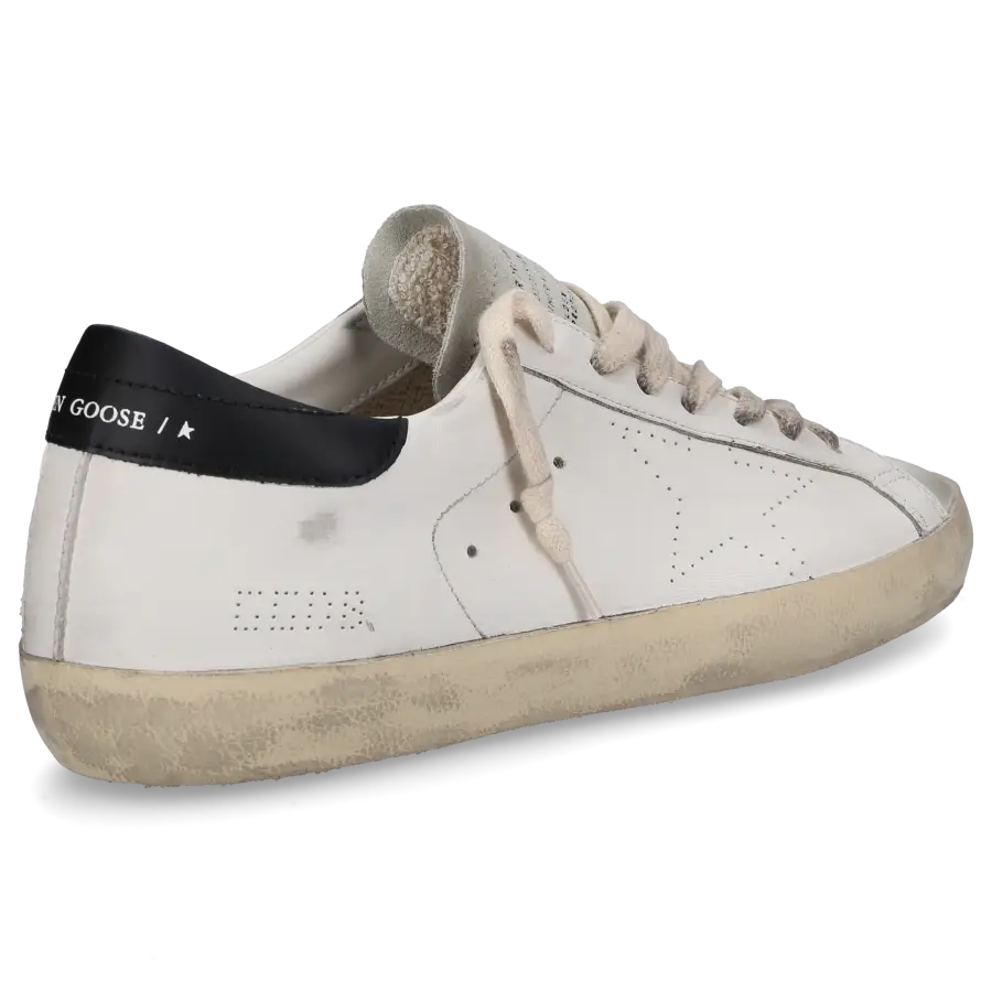 Golden Goose - Sneaker low SUPER-STAR Kalbsleder - weiß