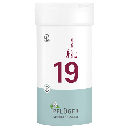 BIOCHEMIE Pflüger 19 Cuprum arsenicosum D 6 Tabl.  400 St  Tabletten