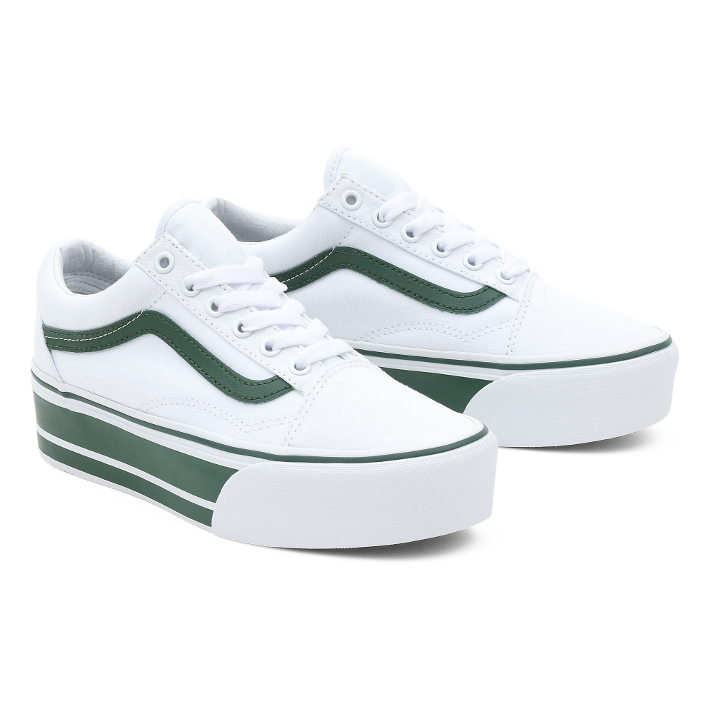 Vans Sport Stripes Old Skool Stackform VN0A7Q5MBGN1 / weiss