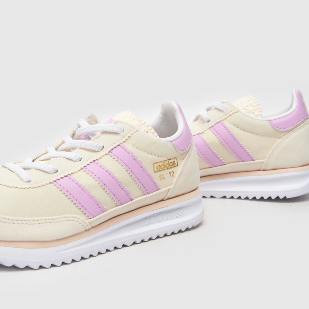 adidas otroški športni copati SL 72 RS za deklice v beli barvi