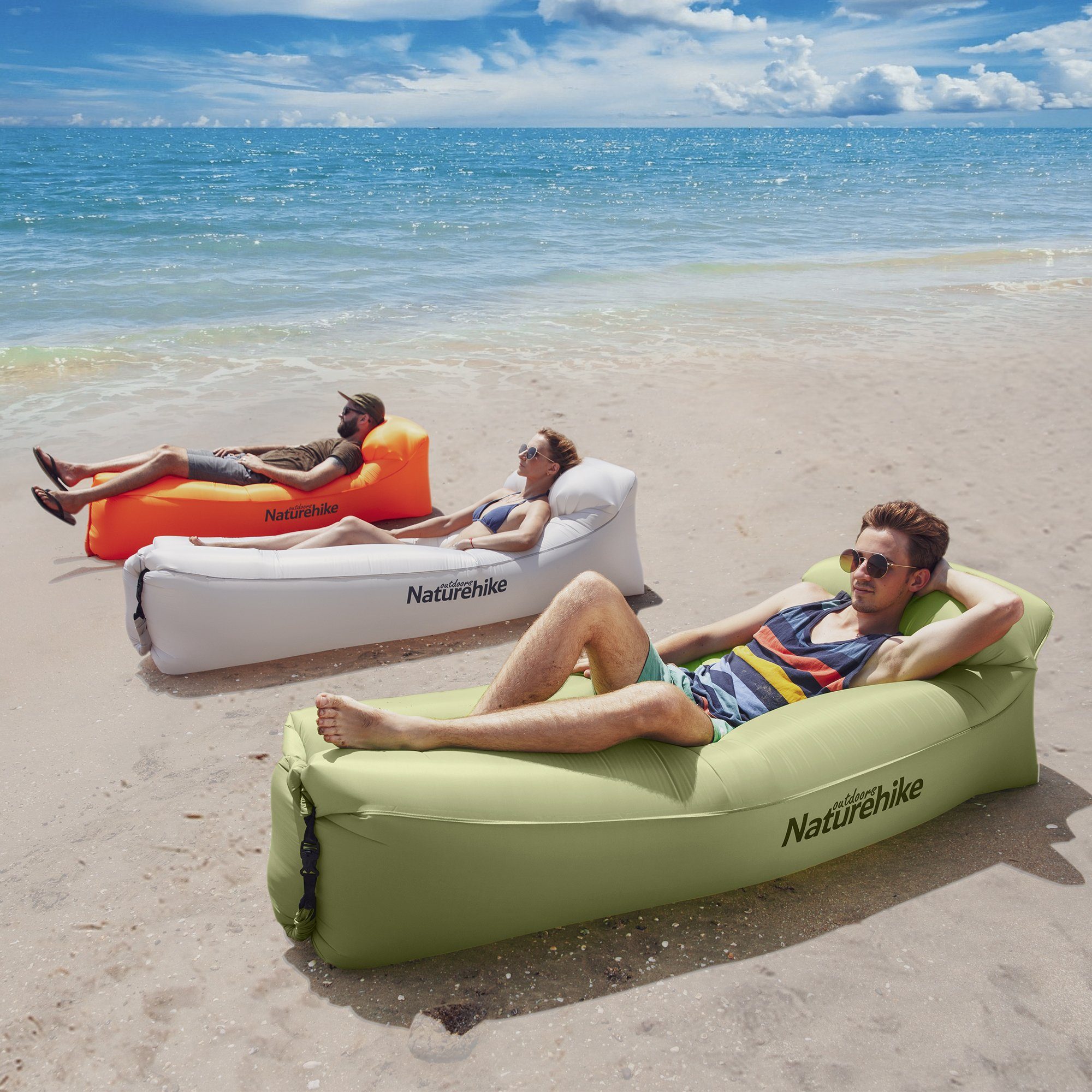 Naturehike Luftsessel Wasserdichtes Luftsofa mit Portable Paket