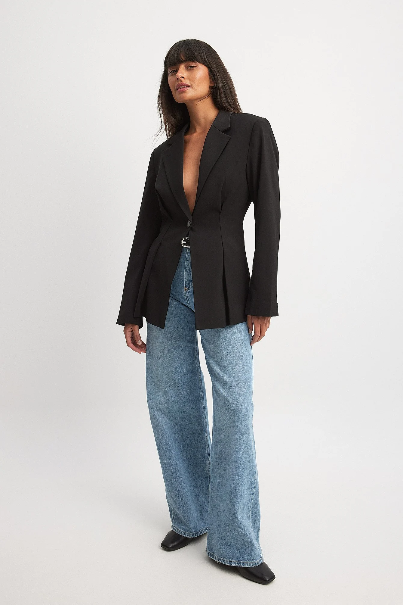 Blazer mit taillierter Passform