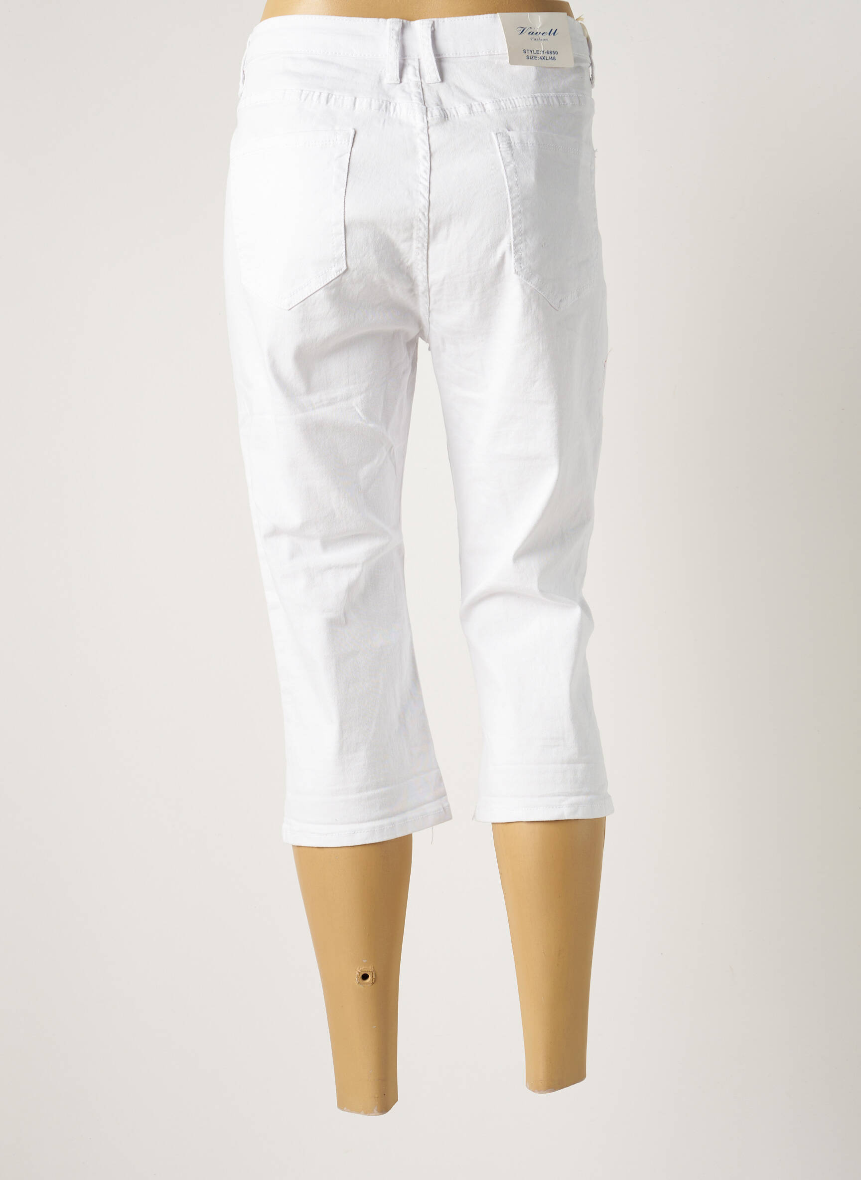 Vavell Jean Corsaire Femme couleur blanc