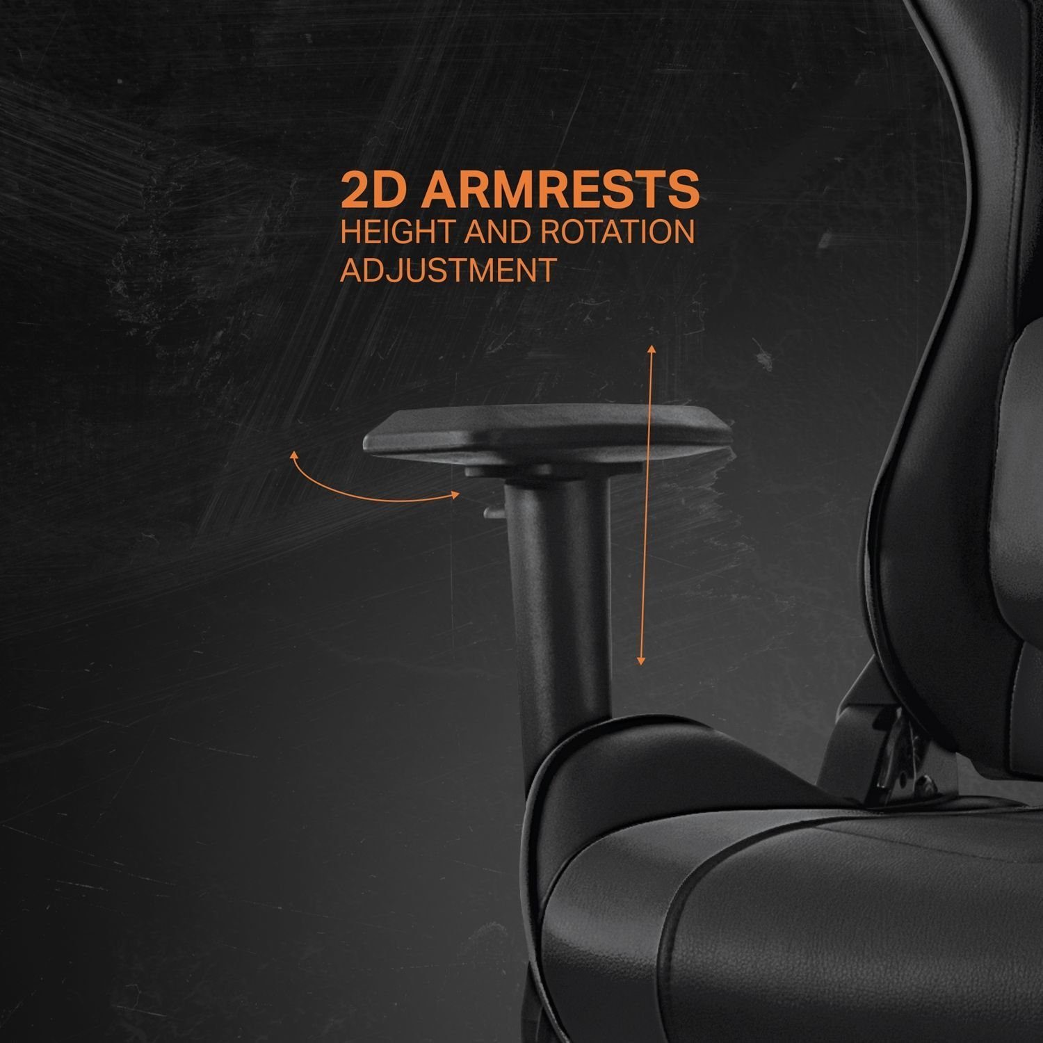 DELTACO Gaming-Stuhl Gaming Stuhl Jumbo Gamer Stuhl Kissen 110kg (kein Set), schw., extra groß, hohe Rückenlehne, inkl. 5 Jahre Herstellergarantie
