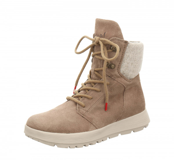 COMODA Schnürboots - Stone/Kombi