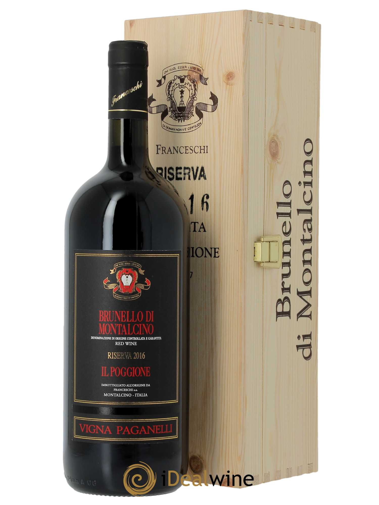 Brunello di Montalcino DOCG Il Poggione Riserva Vigna Paganelli Lavinio Franceschi  2016 - Lot de 1 Magnum