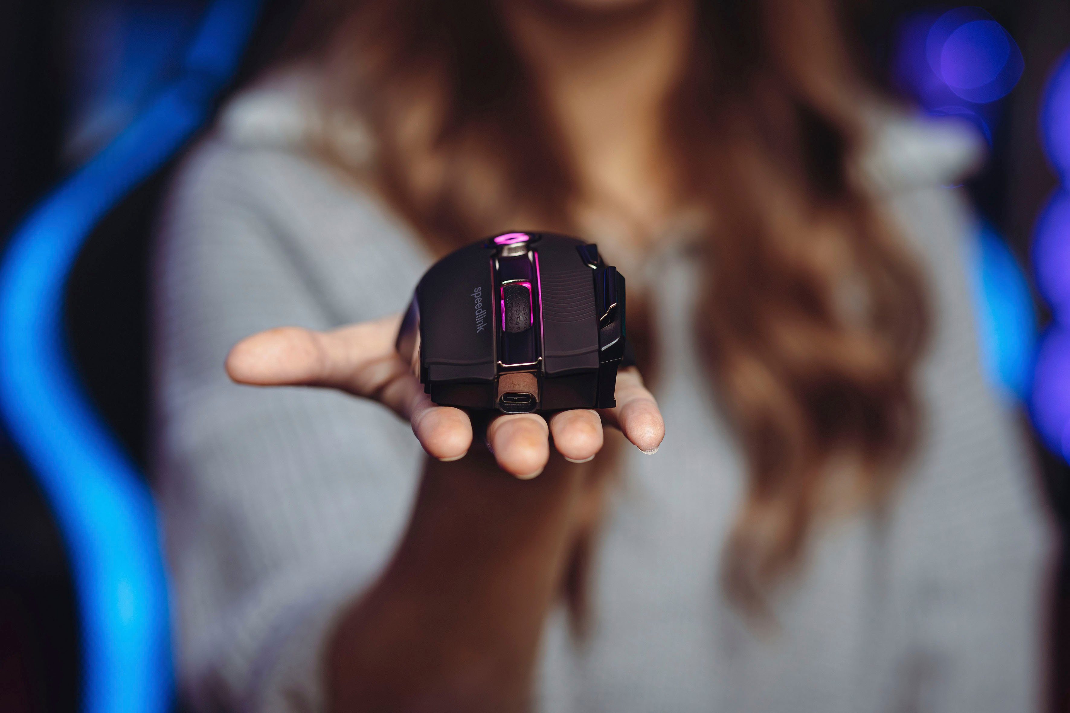 Speedlink IMPERIOR wireless Gaming-Maus (RGB-Beleuchtung)