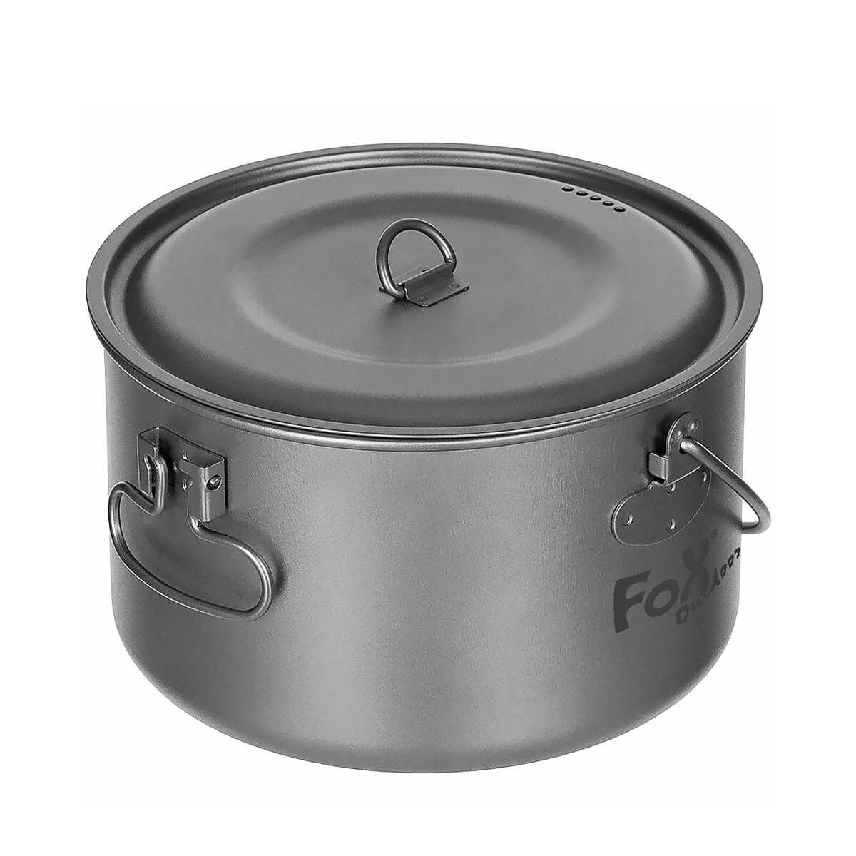 Titan Topf großmit Deckel 1.95 Liter