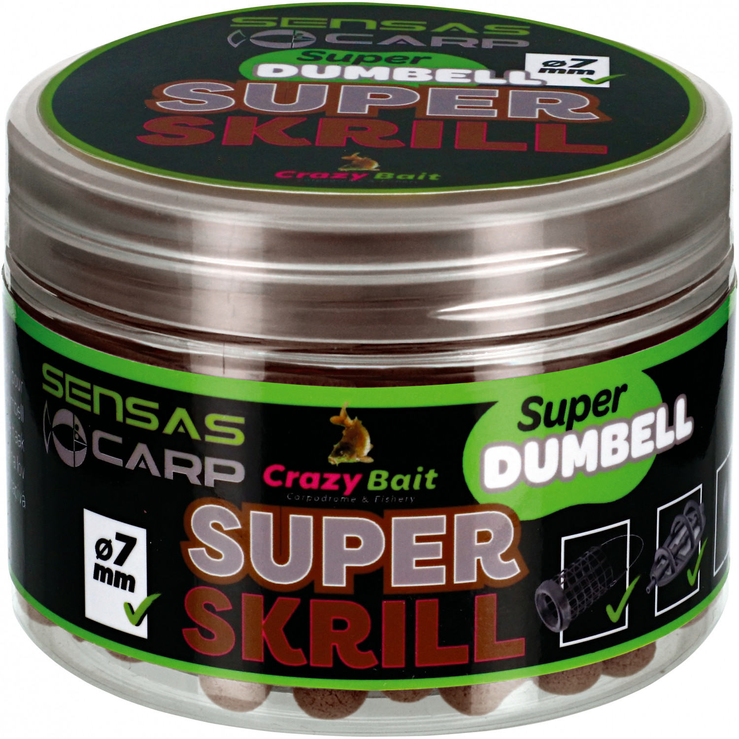 Sensas Hakenköder Super Dumbell (Super Skrill)