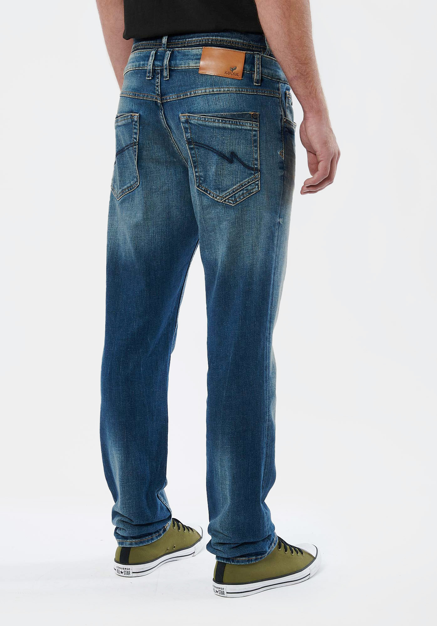 MOXY   Jean straight bleu homme