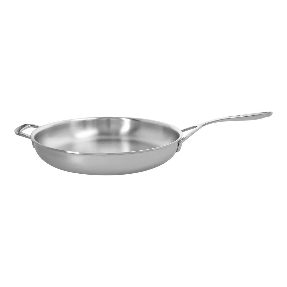 Bratpfanne 32 cm, 18/10 Edelstahl, Silber