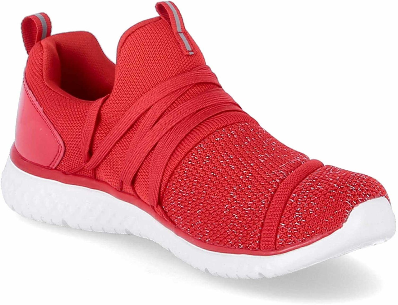 RIEKER Sportliche Slipper rot
