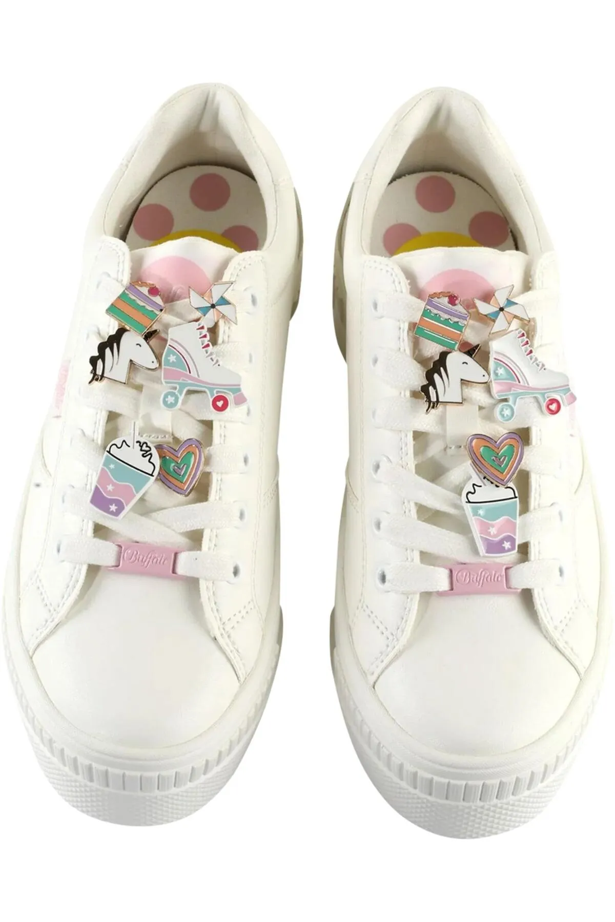 Buffalo  Damen Buffalo Paired Charm Vegan Nappa