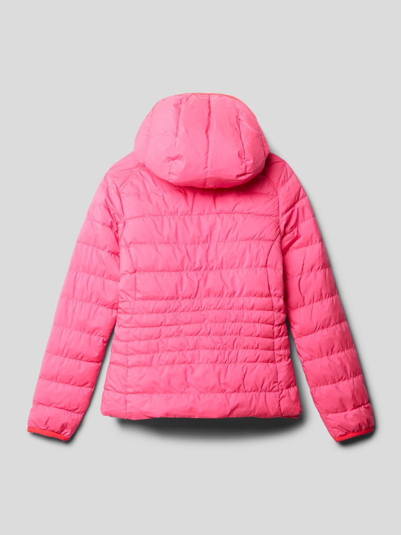 Steppjacke mit Kapuze Modell 'TERSA' in pink