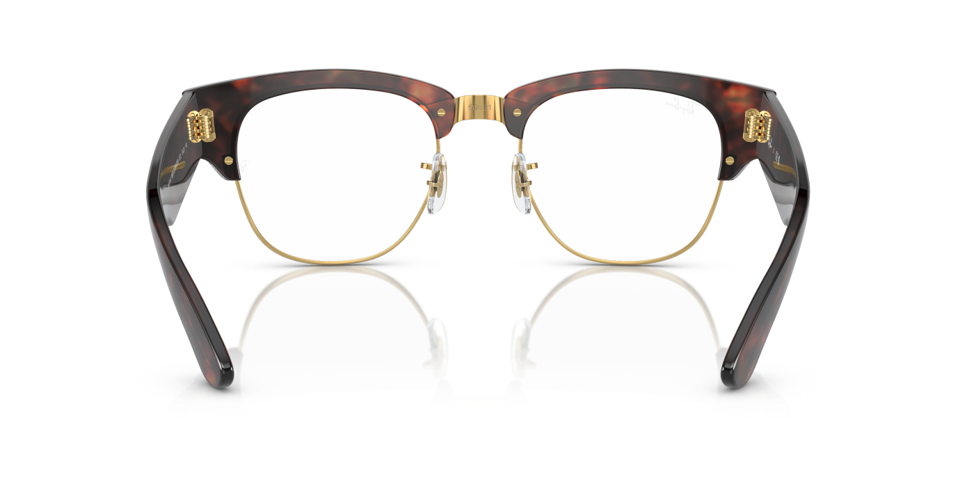 MEGA CLUBMASTER OPTICS - Lucido Tartarugato su Oro