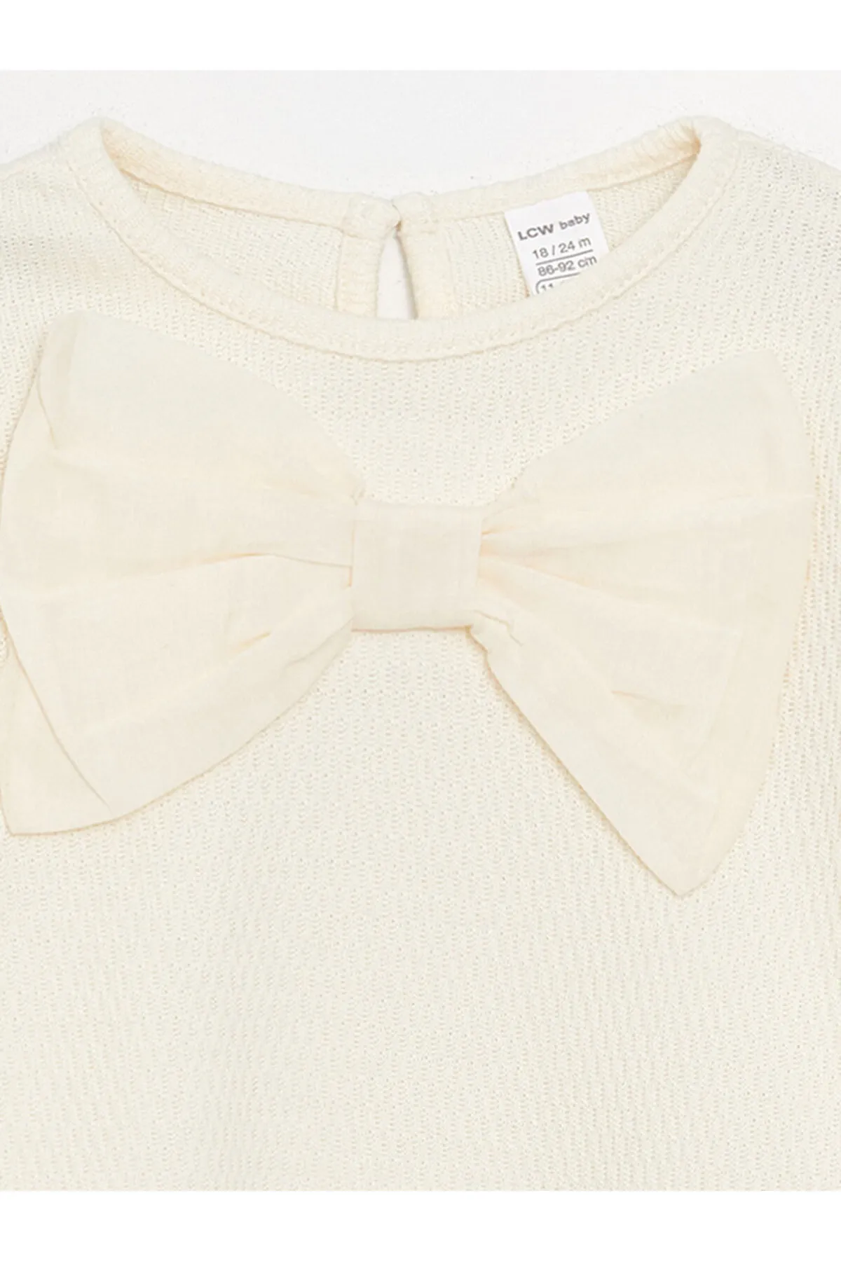 LC Waikiki  Basic-Bluse für Babymädchen mit Rundhalsausschnitt
