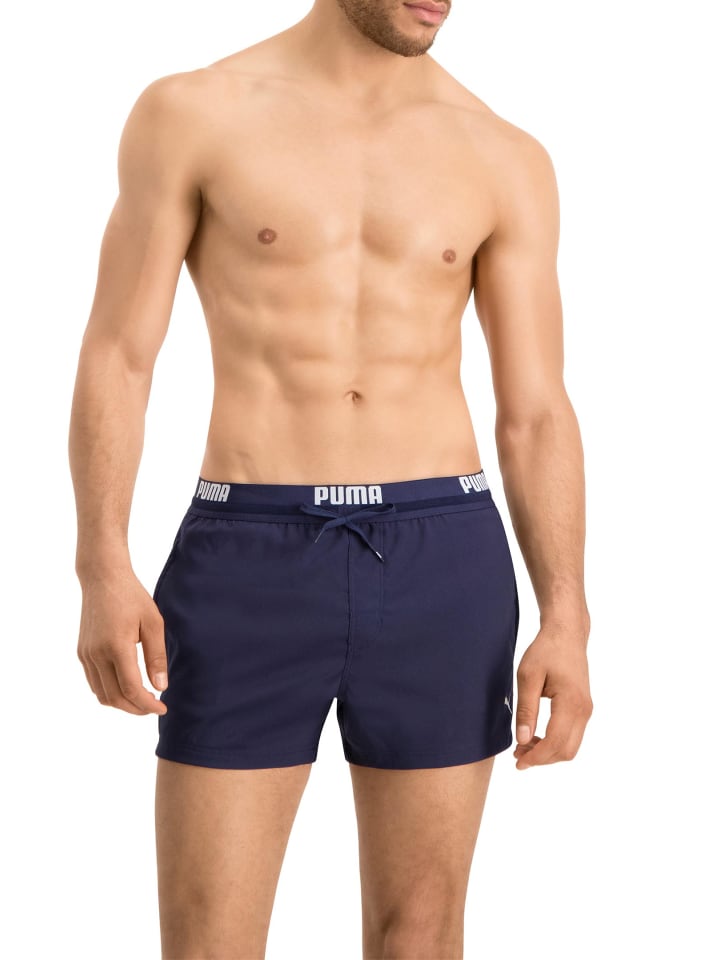 Puma Badehose PUMA SWIM MEN LOGO SHORT in Navy günstig kaufen