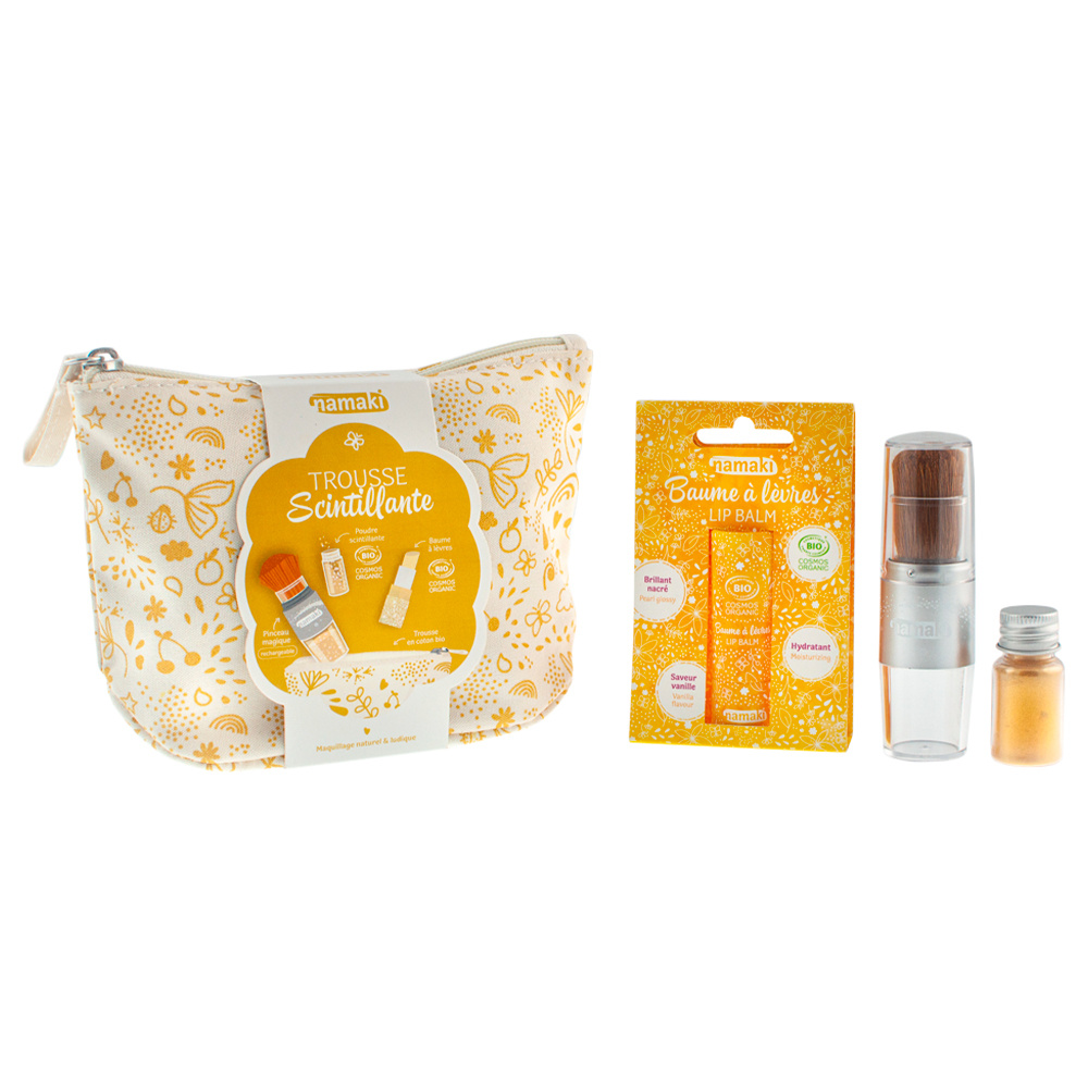 namaki Trouse scintillante Dorée** Maquillage de fête