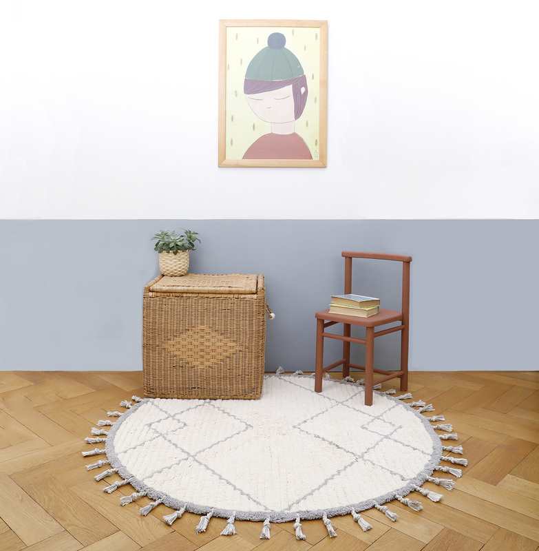 Tapis rond 120cm CÔME
