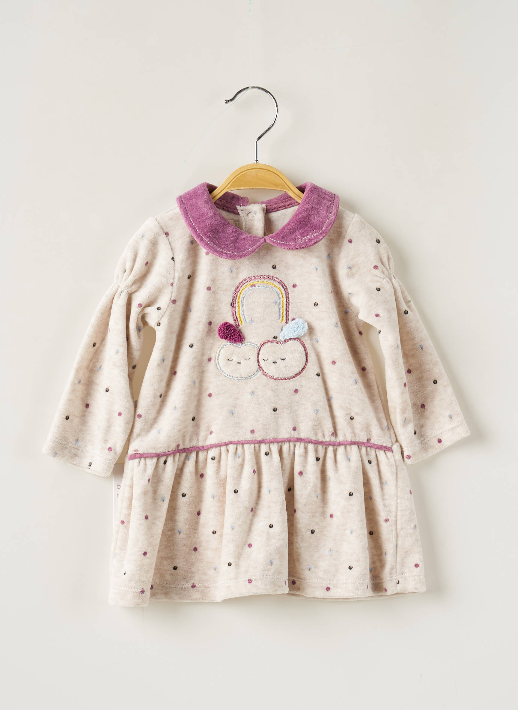 Caramell Robes Mi Longues Fille couleur beige