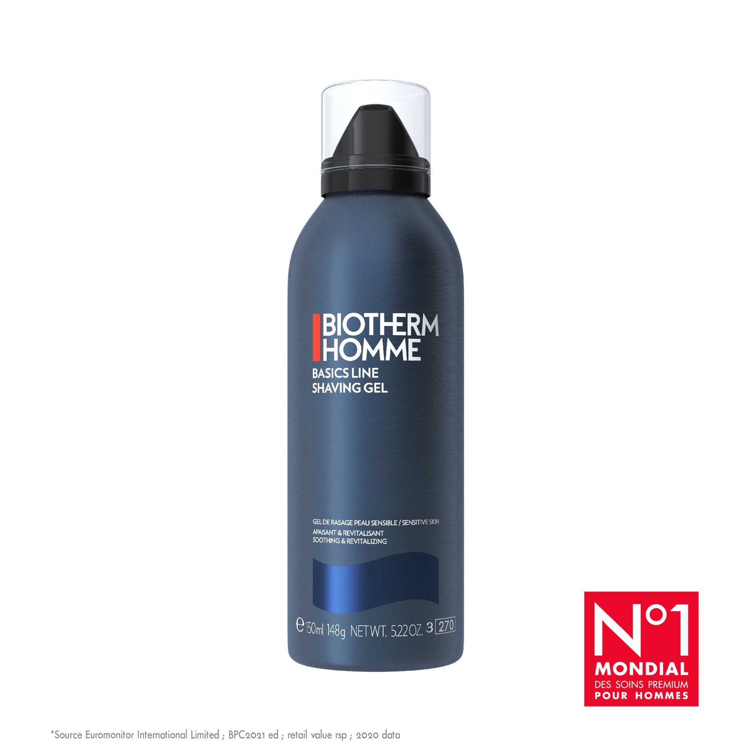 Biotherm Biotherm Homme Gel de Rasage Fraicheur pour Homme 150 ml