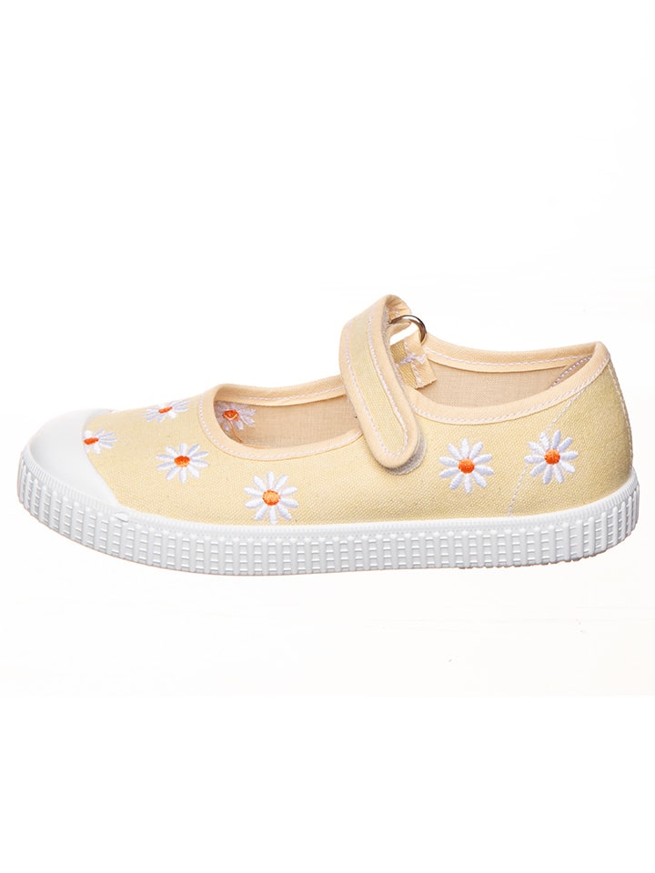 kmins Spangenballerinas in Gelb günstig kaufen