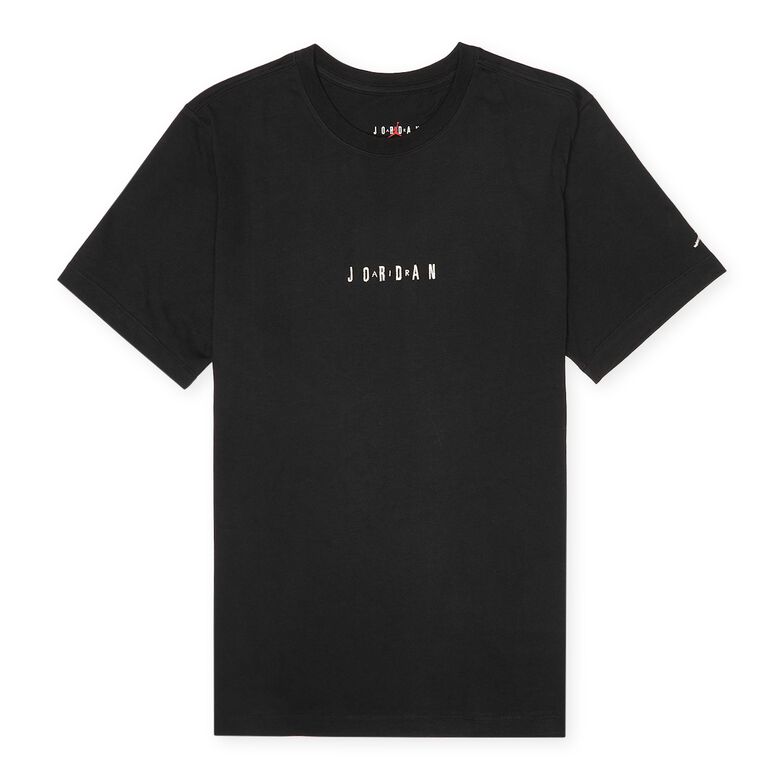 JORDAN EMB Air Crew T-Shirt black/sail/sail