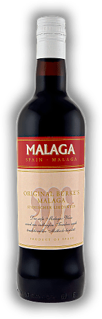 Malaga Burke's Original Malaga Burke's Original Spanischer Likörwein 0,75	 Liter - Vol 15%