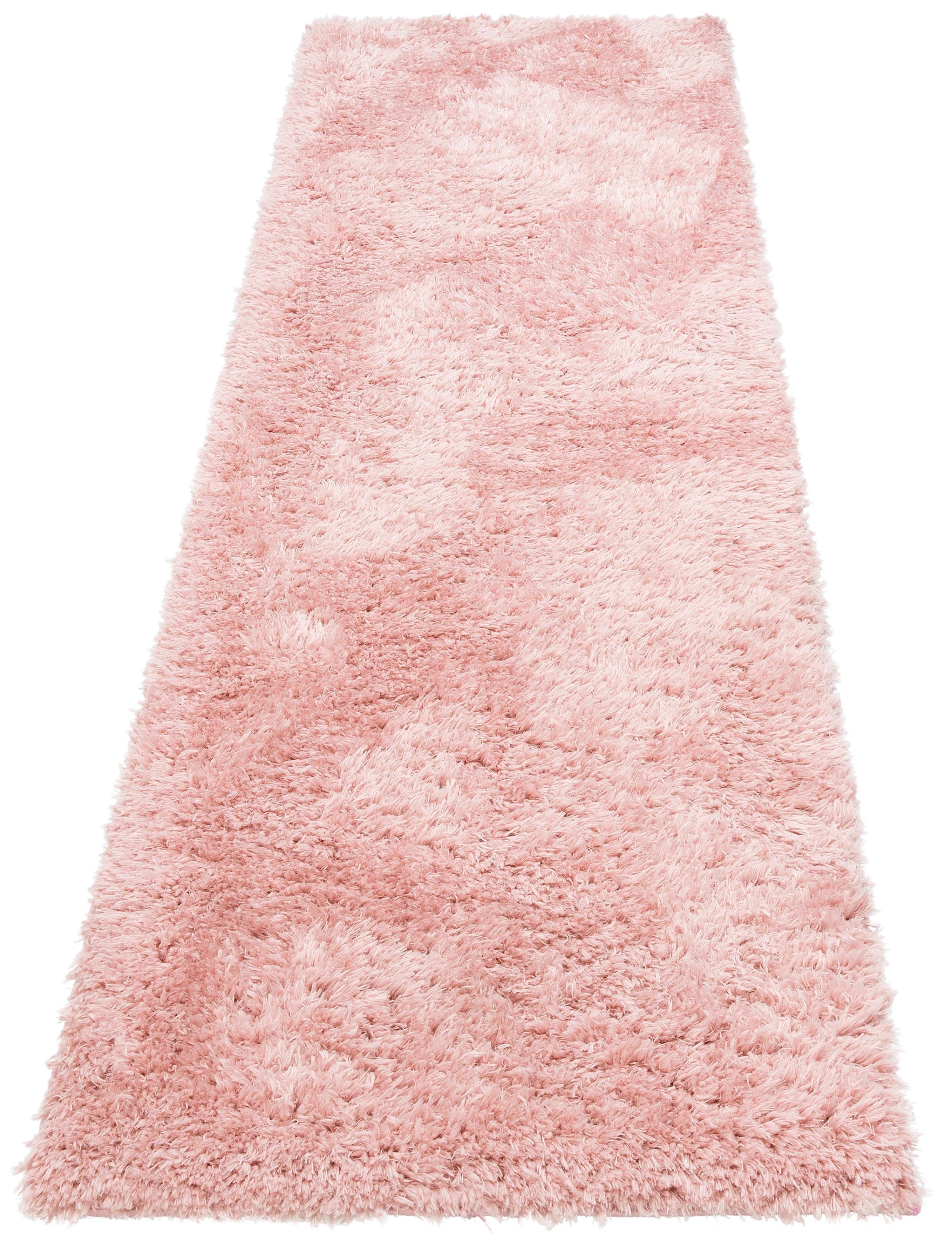 Hochflor-Läufer Boldo, my home, rechteckig, Höhe: 50 mm, besonders weich durch Mikrofaser, Shaggy Teppich