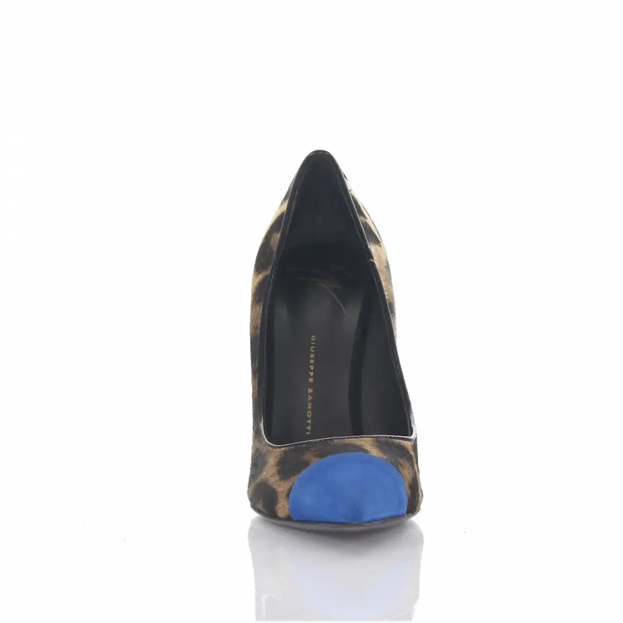 Giuseppe Zanotti - Pumps Kalbsleder Pony Leo Print leopard - bunt
