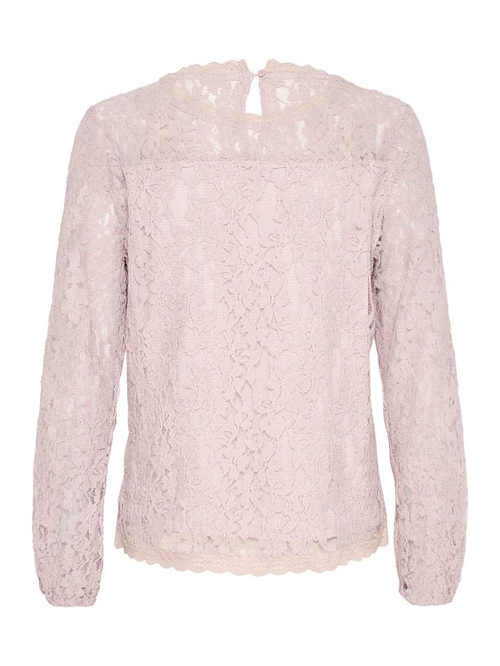 Cream Bluse 