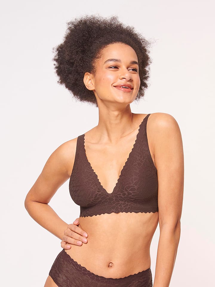 Sloggi Bustier in Dunkelbraun günstig kaufen