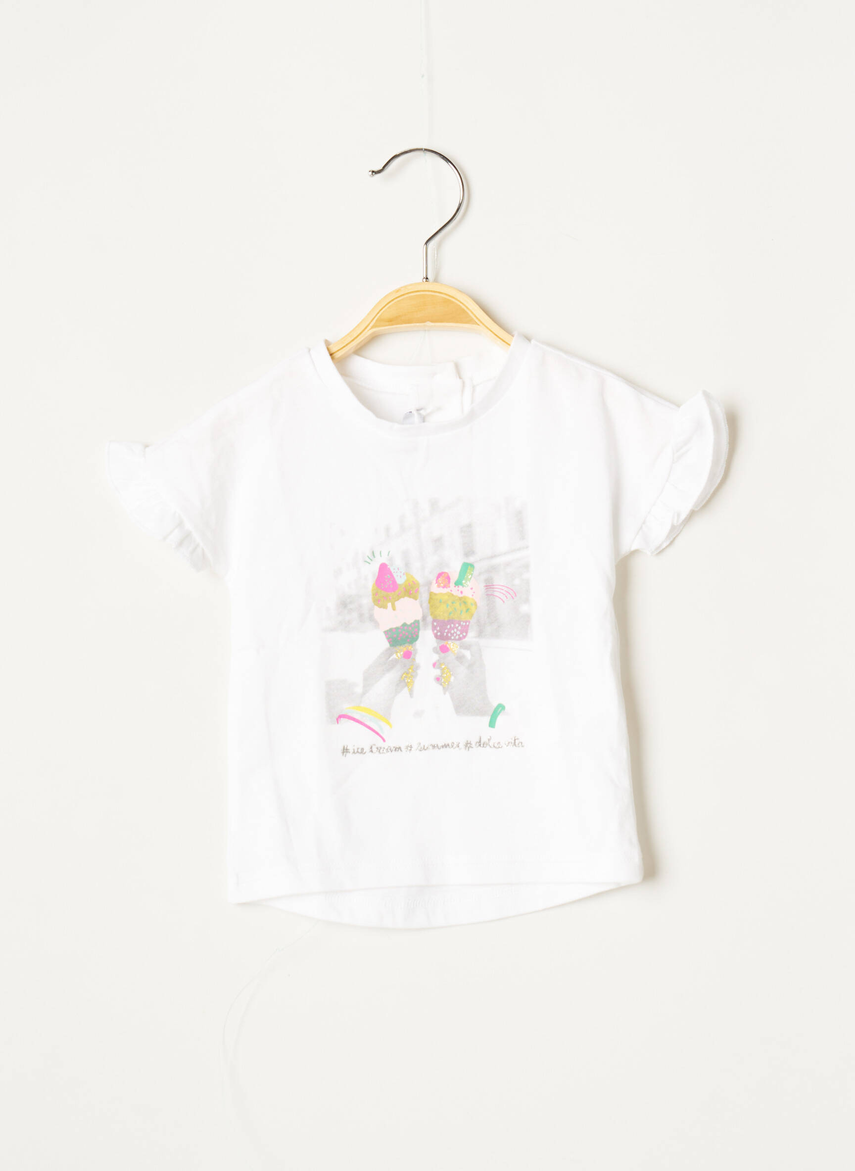 Absorba Tshirts Fille couleur blanc