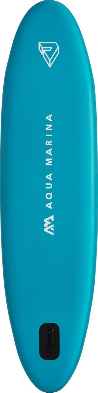 PureHaven Aqua Marina All-Around SUP Board 315x79 cm mit Reißverschlussrucksack Double Action-Pumpe LIQUID AIR Paddel Einschub-Mittelfinne Sicherheitsleine Blau