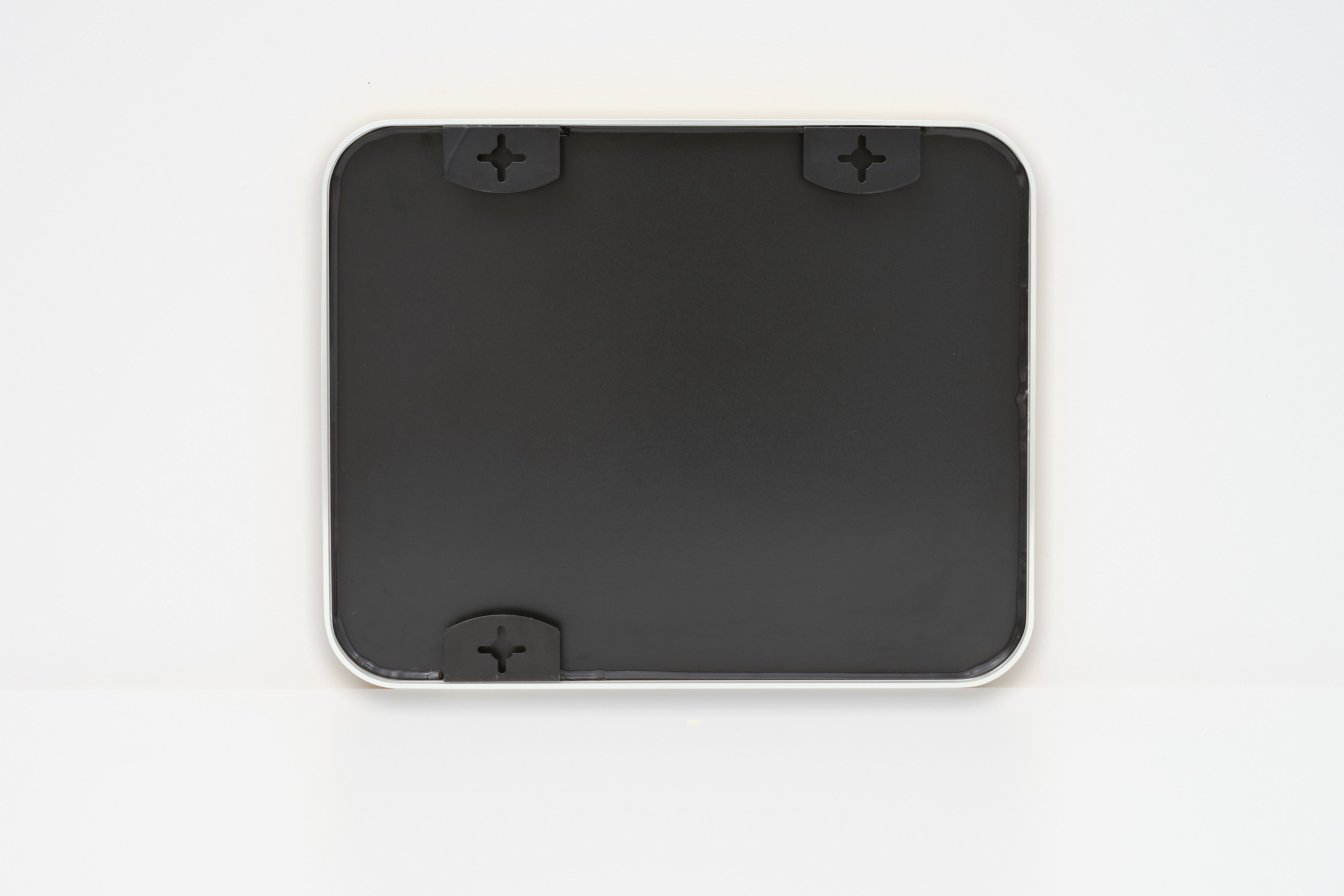 Terra Home Wandspiegel (inklusive Schrauben und Dübel), Badezimmerspiegel Flurspiegel Spiegel 40x50 weiß