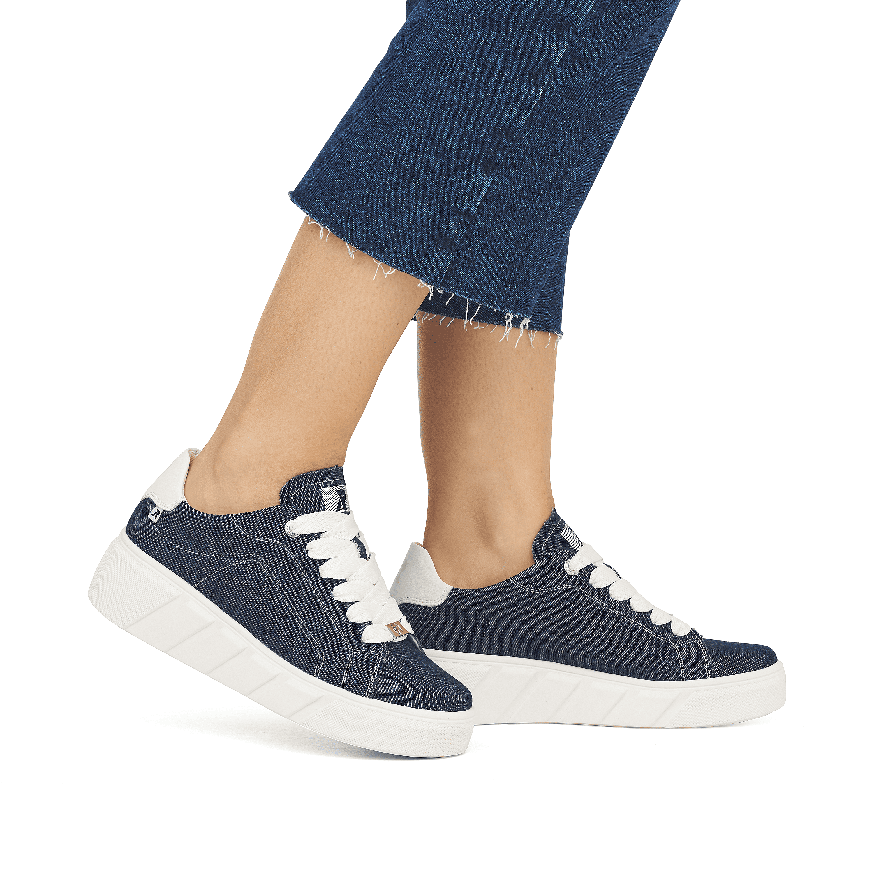 Rieker Damen Sneaker Low denim