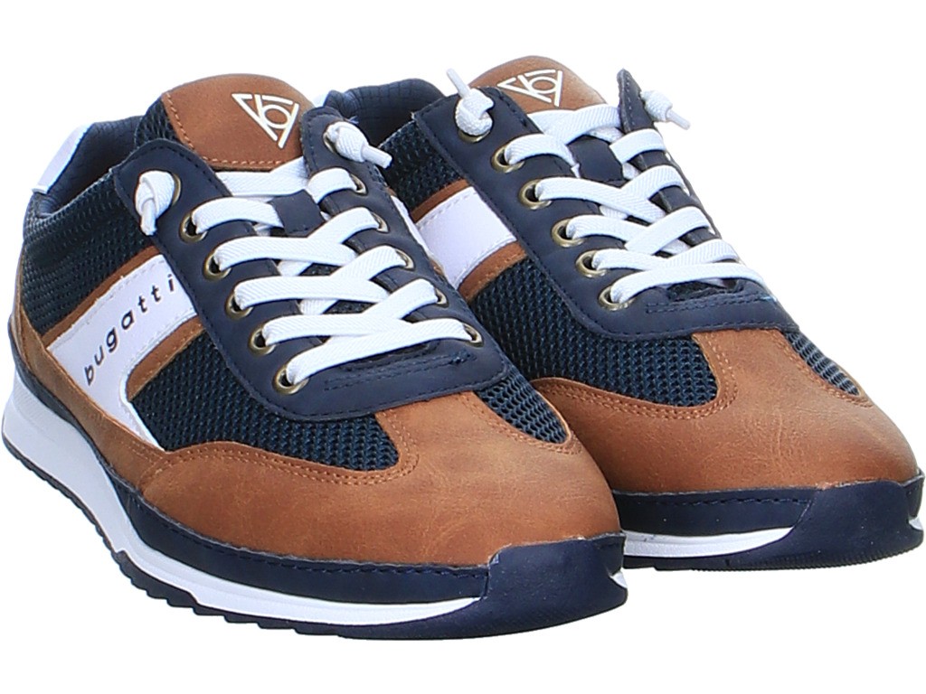 BUGATTI Freizeit Schnürer blau Riptide