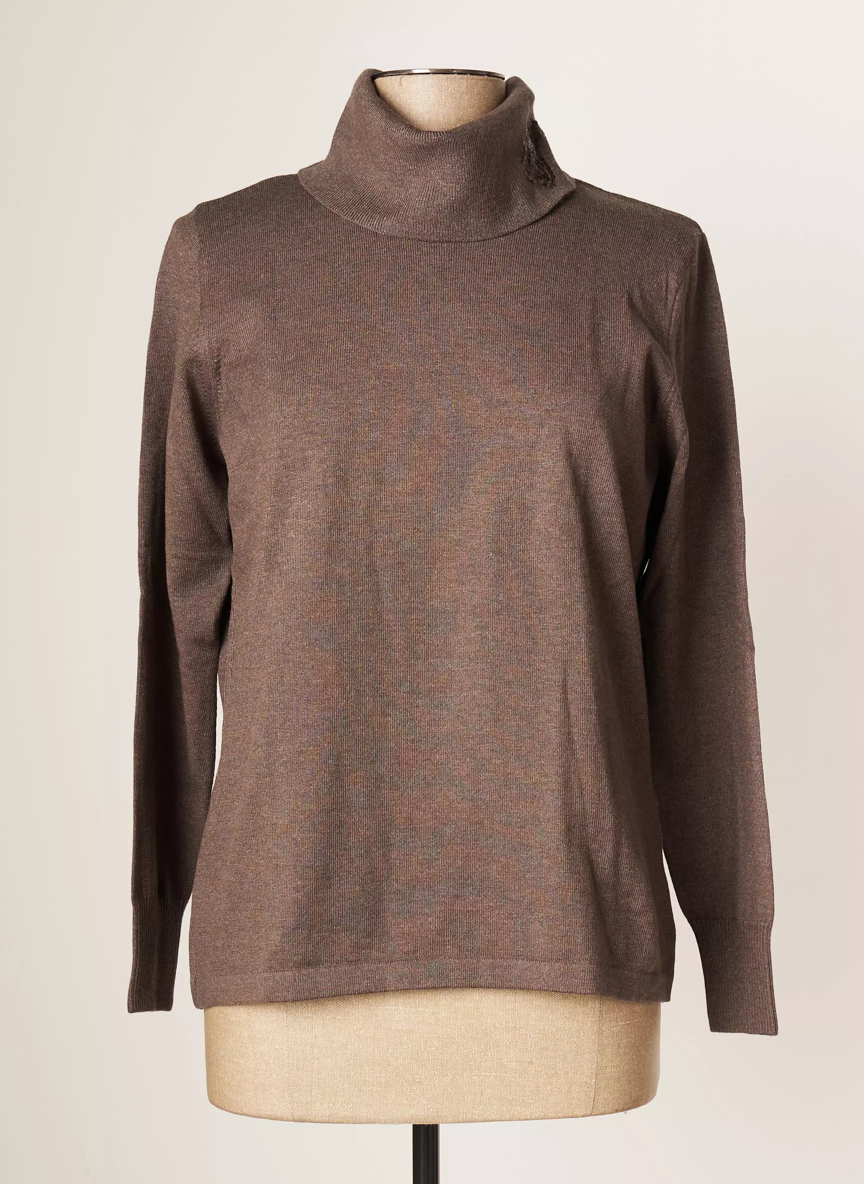 Rabe Cols Roules Femme couleur marron