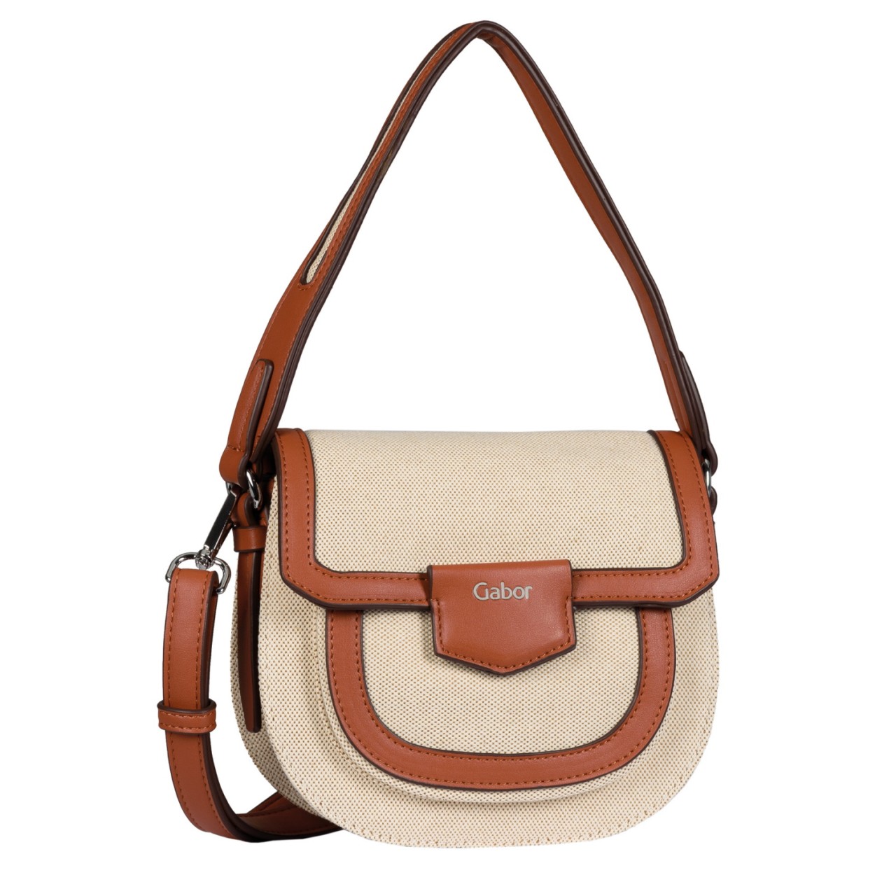 GABOR Handtaschen braun ANGELINA Flap bag, mixed cogna