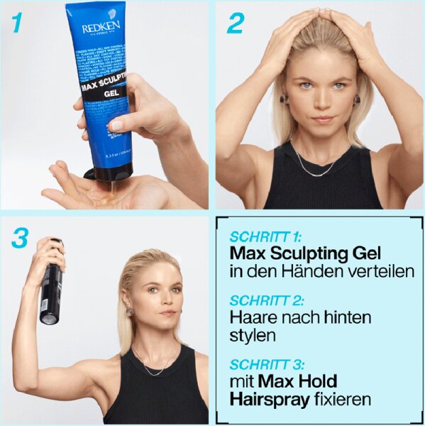 Redken Max Sculpting Gel Heardwear Haargel