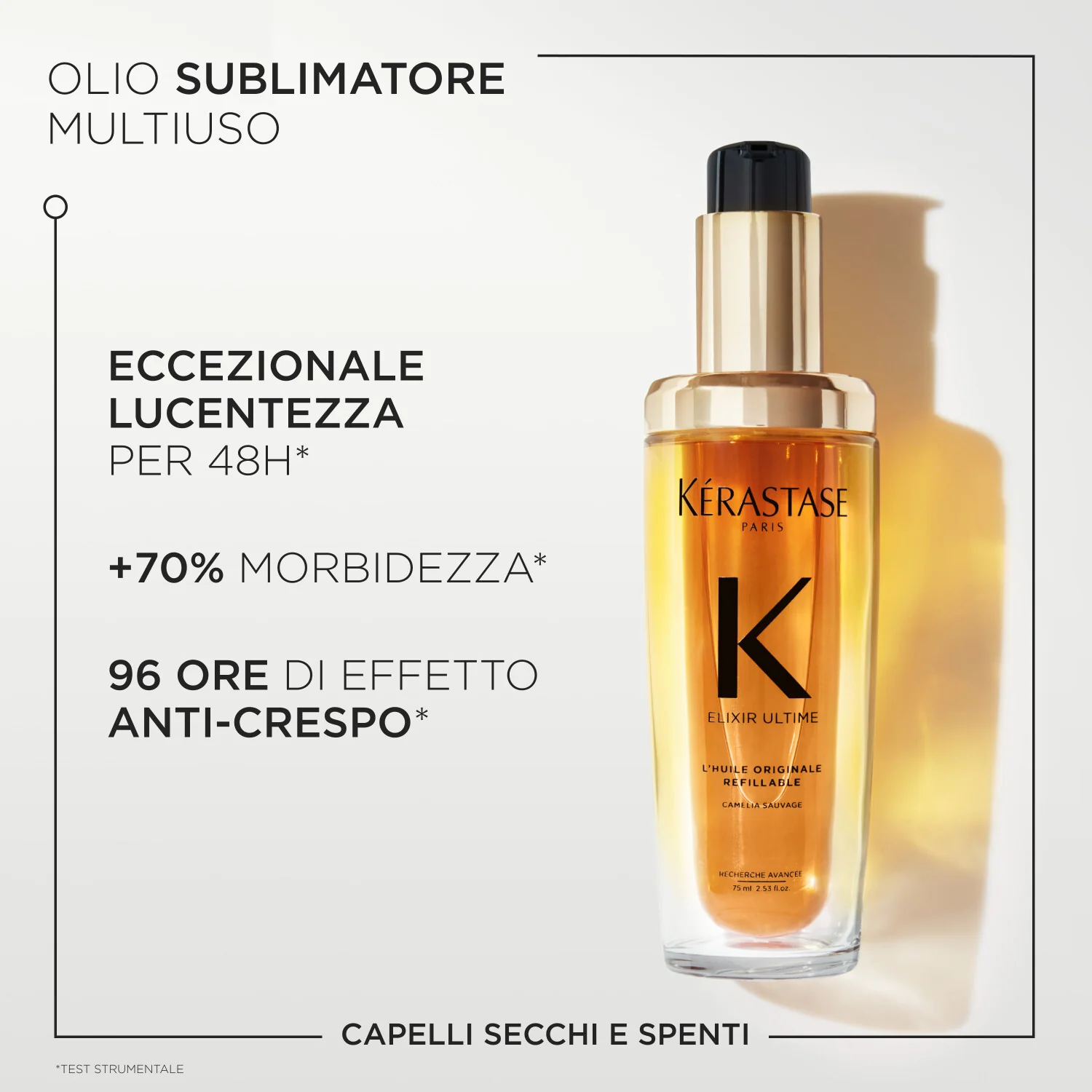 Kit de Presente Elixir Ultime Holidays 2025 - Kits de Presente para Cabelo, Óleo Capilar para Estilizar e Finalizar, Óleo Capilar
