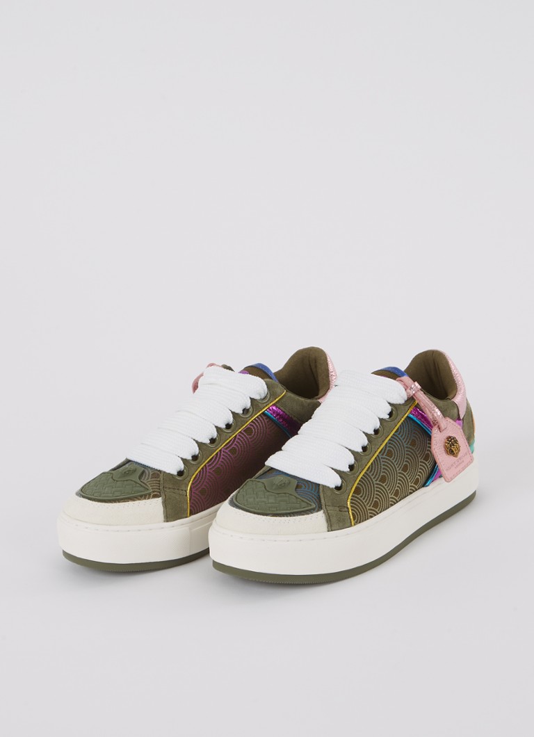 Sneaker Kurt Geiger Southbank con dettagli in pelle scamosciata