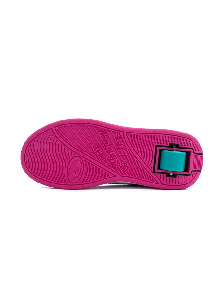 Breezy Rollers Sneakers mit Rollen in Weiß/ Pink günstig kaufen