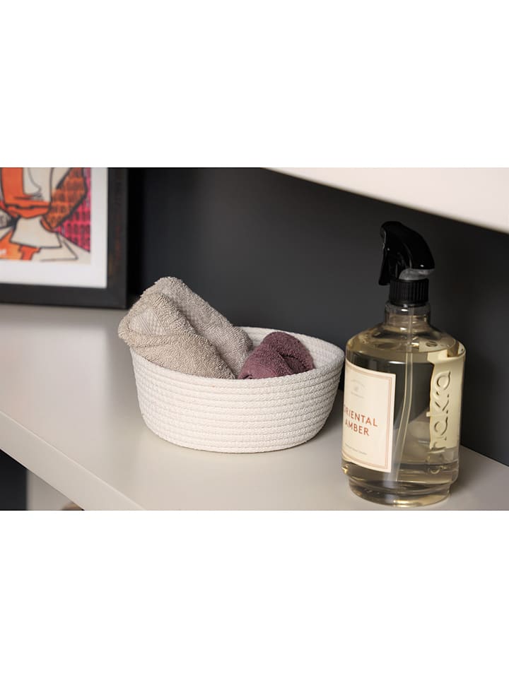 ABERTO DESIGN 3er-Set: Aufbewahrungskörbe in Creme - (H)6 x Ø 15 cm günstig kaufen onesize